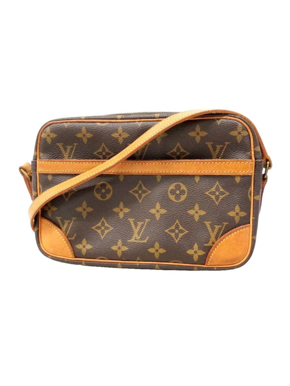 Louis Vuitton Shoulder Bag Monogram Trocadero 24 Brown